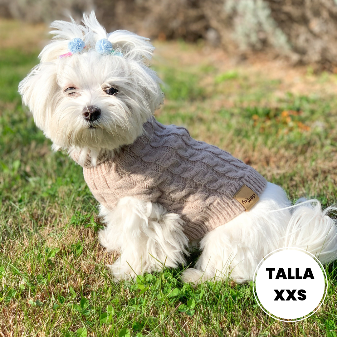 JERSEY BEIGE PARA PERROS