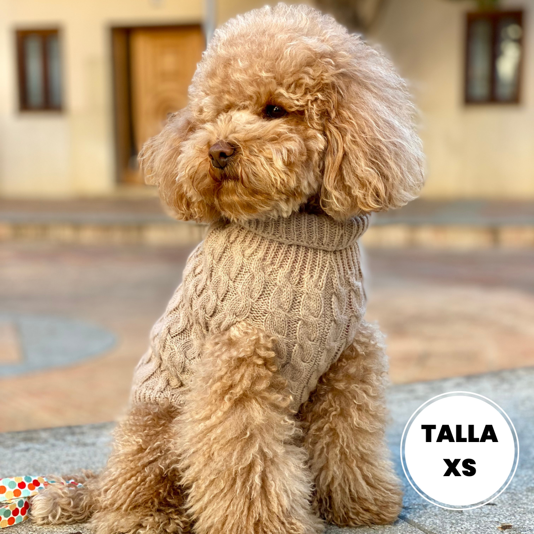 JERSEY BEIGE PARA PERROS